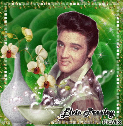 Elvis Presley! - Besplatni animirani GIF