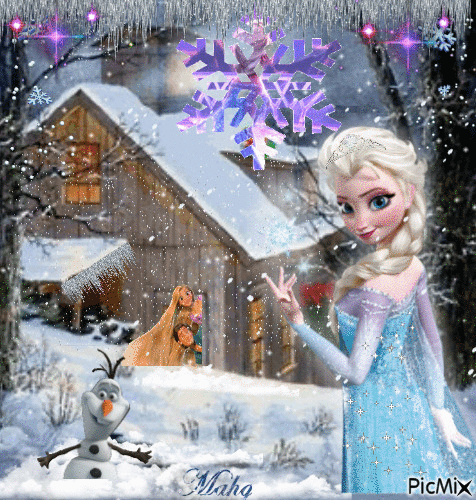 La Reine des neiges - GIF animasi gratis