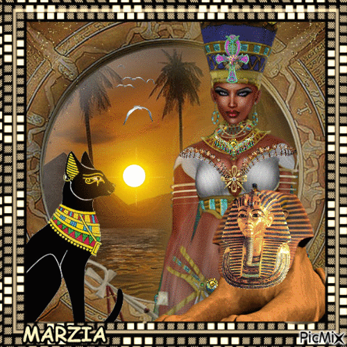 Egyptian princess - Gratis geanimeerde GIF