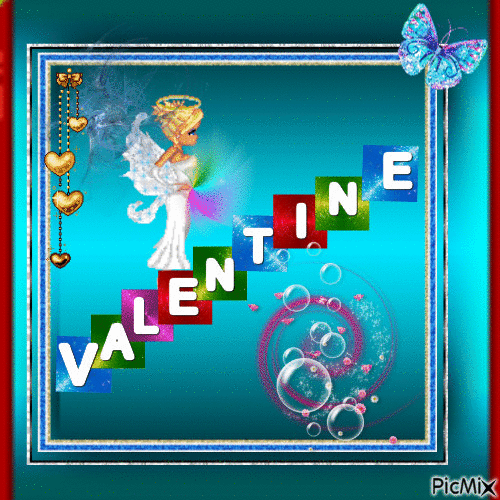 Valentine pour toi si ça te plait - Безплатен анимиран GIF