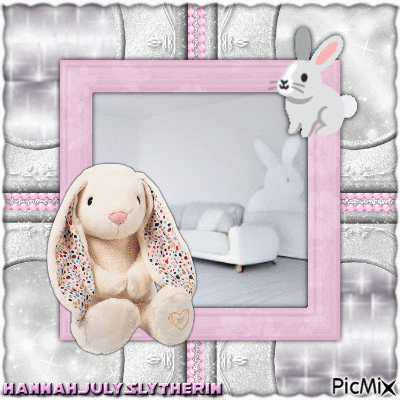 ♥Cute Plush Bunny♥ - Nemokamas animacinis gif