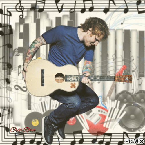 Concours : Ed Sheeran - Free animated GIF