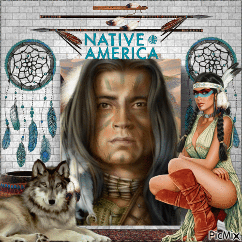 Native America - Zdarma animovaný GIF