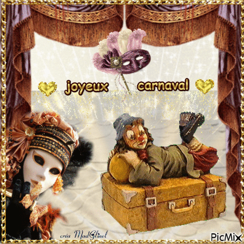 joyeux carnaval - Darmowy animowany GIF
