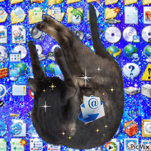 You’ve Got Meow ✉️ - Бесплатни анимирани ГИФ