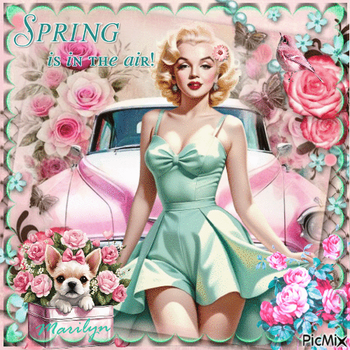 Spring is in the air - GIF animate gratis
