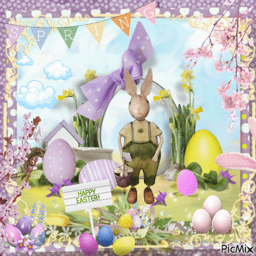 Happy Easter - Gratis animerad GIF