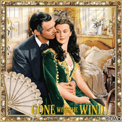 Gone with the wind - GIF animado gratis