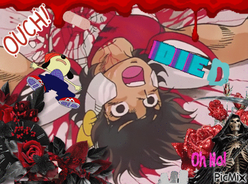 Seiya died again :( - GIF animasi gratis