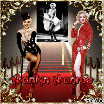 Marilyn Monroe #2a - Ingyenes animált GIF