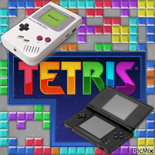 Tetris - Nemokamas animacinis gif
