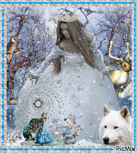 Reine des neiges - Gratis animeret GIF