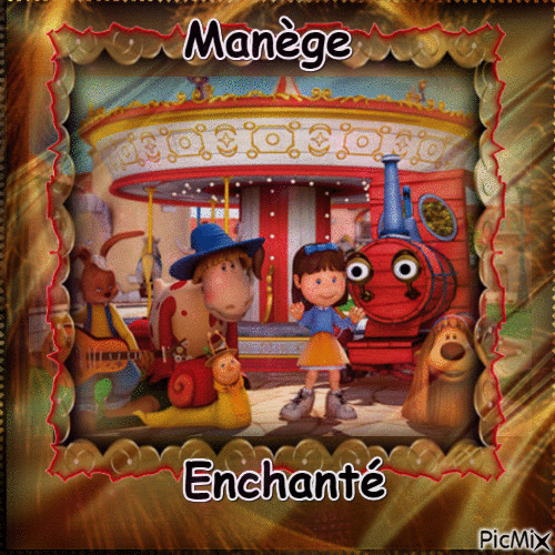 le Manège enchanté - Bezmaksas animēts GIF