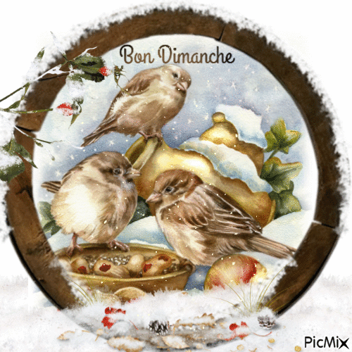 Bon Dimanche - 無料のアニメーション GIF
