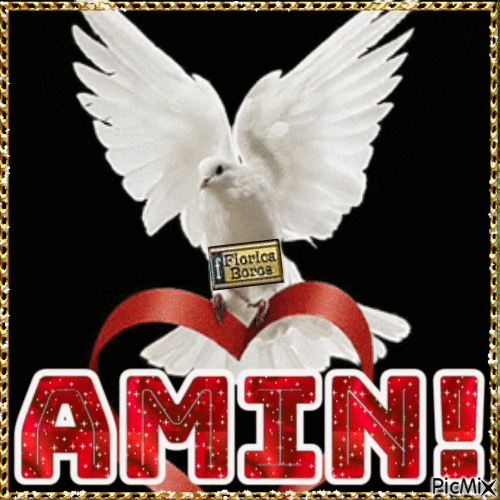 AMIN! - GIF animasi gratis