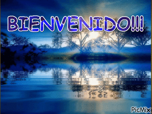 BIENVENIDO - Бесплатный анимированный гифка