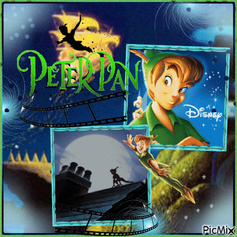 Peter Pan - Zdarma animovaný GIF