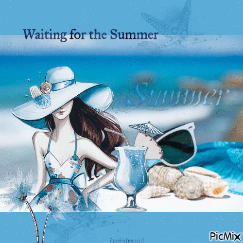 Waiting for the Summer - GIF animé gratuit