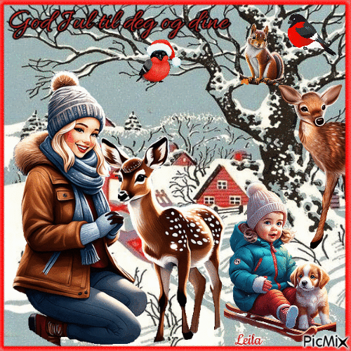 Merry Christmas to you and yours.. - GIF animé gratuit