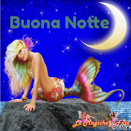 Buona Notte - Animovaný GIF zadarmo
