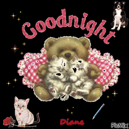 Good night Friends~~~ - Bezmaksas animēts GIF