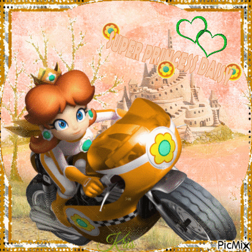 Princess Daisy | Nintendo - Besplatni animirani GIF