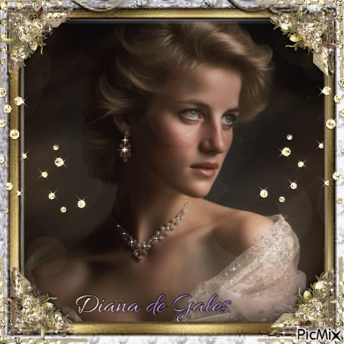 Diana de Gales - Ilmainen animoitu GIF