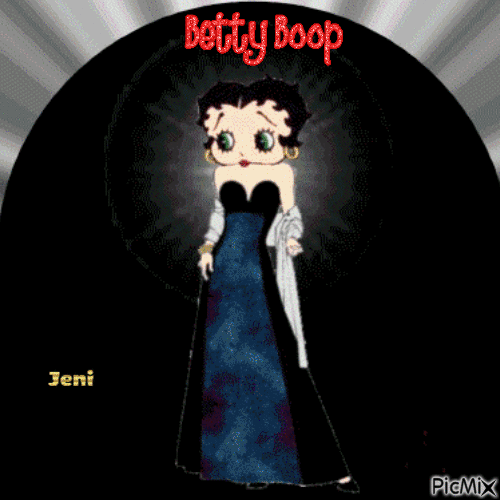 Betty boop - Ingyenes animált GIF