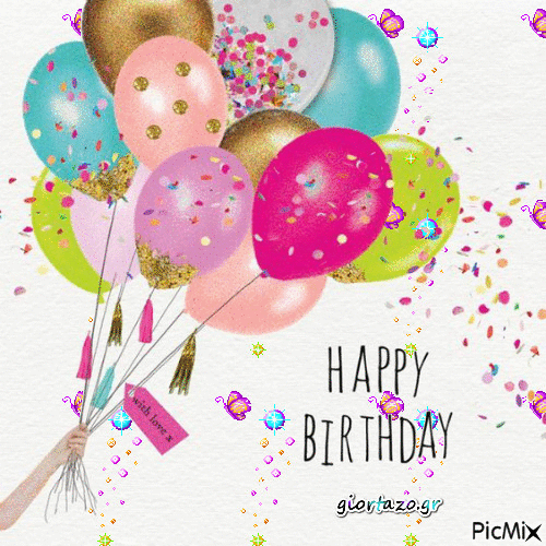 happy birthday! - Gratis geanimeerde GIF