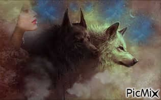 Sign of the wolf! - png gratis