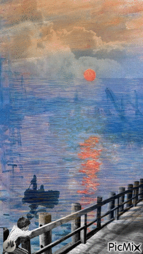 Un poco, sólo de Monet - Δωρεάν κινούμενο GIF