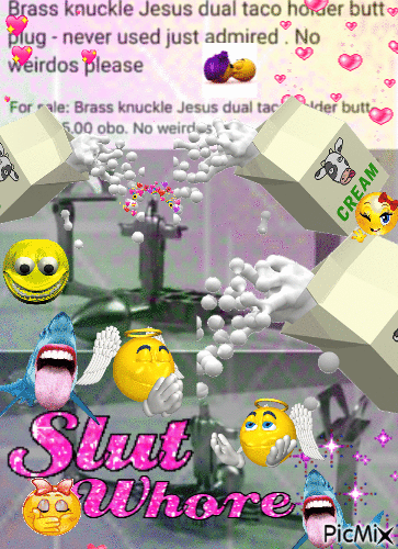 Jesus Butt Plug - Gratis geanimeerde GIF