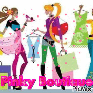 PINKY BOUTIQUE - GIF animado gratis