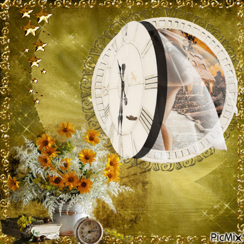 THE TIME ON THE CLOCK - GIF animate gratis