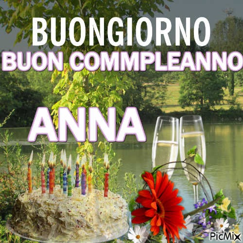 BUON COMMPLEANNO - Free PNG