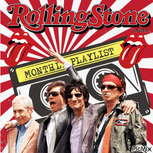 rolling stones - Free animated GIF