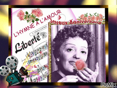 anniversaire d'une amie - Free animated GIF