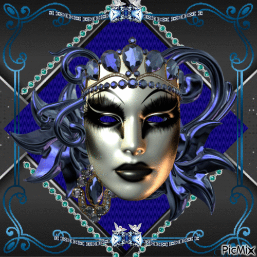 Carnival Mask - Besplatni animirani GIF