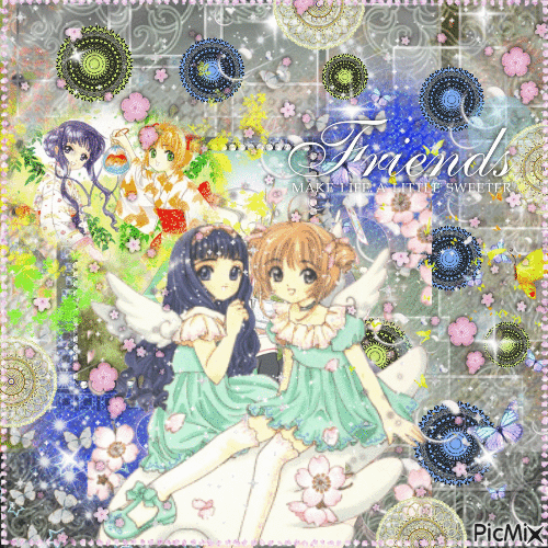 Sakura and Tomoyo ❤️ elizamio - GIF เคลื่อนไหวฟรี