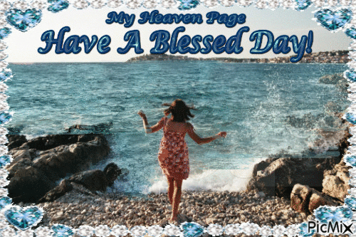 Have A Blessed Day! - GIF animasi gratis