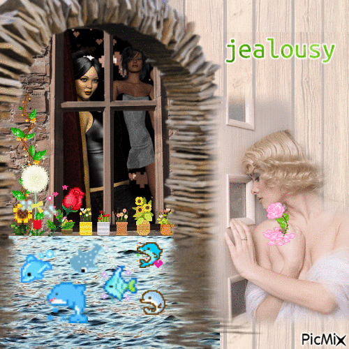 jealousy - GIF animé gratuit