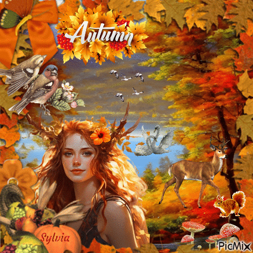 Wunderschöner Herbst! - GIF animado grátis