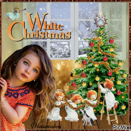 White Christmas - Nemokamas animacinis gif