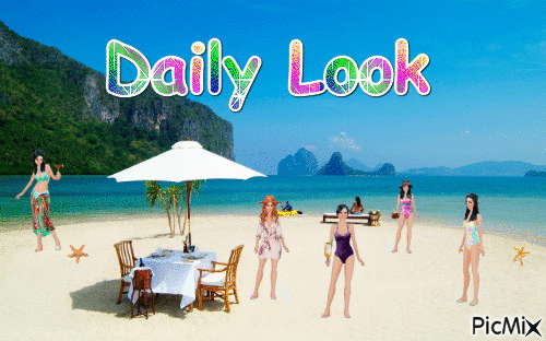 Daily Look World of the west - GIF animé gratuit