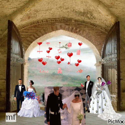 les mariages - Ücretsiz animasyonlu GIF