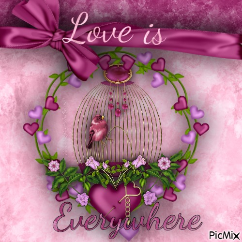 Love is everywhere - png gratuito