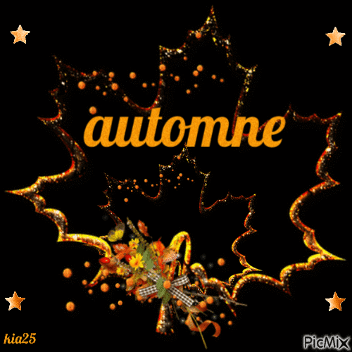 feuille d'automne - Free animated GIF