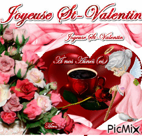 Joyeuse St-Valentin - GIF animado gratis