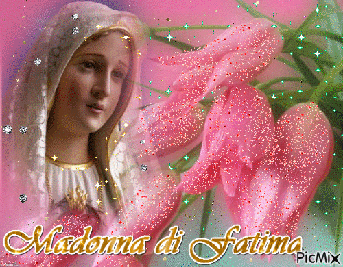 madonna di fatima - Darmowy animowany GIF