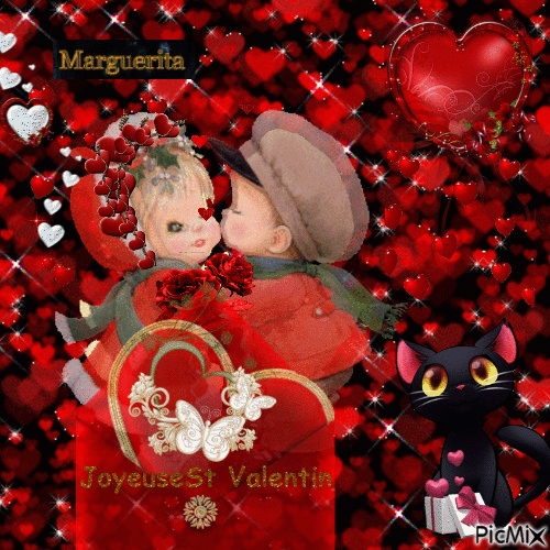 Joyeuse St Valentin - Ingyenes animált GIF